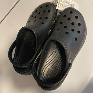 Black Crocs Crush